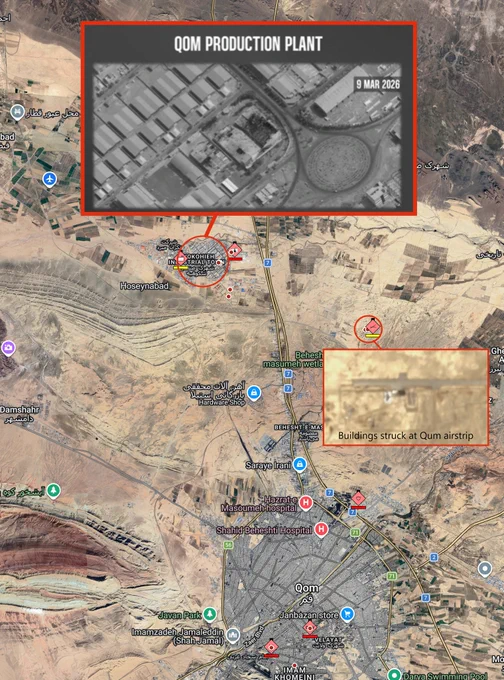 Qom as of 23rd March 2026