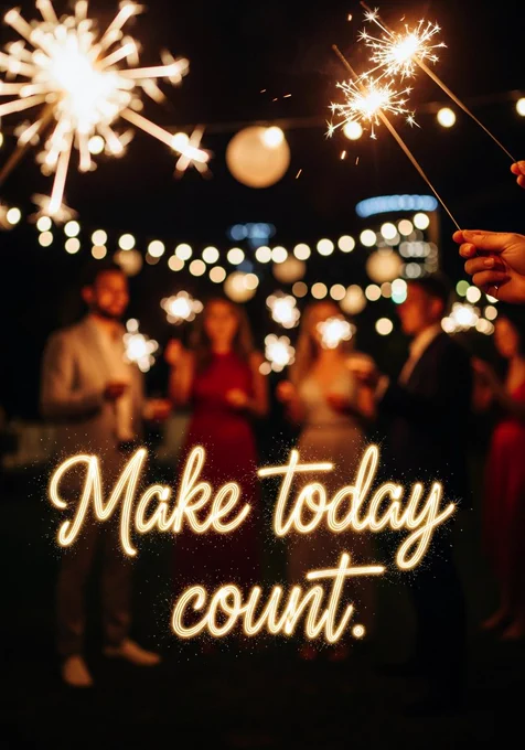 Sparkler Effect Font