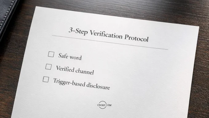 Most families don’t have a protocol for “urgent” calls. That’s why AI voice scams work.

A simple control layer: Family Safe Word   verified instruction channel   predefined disclosure rules.
You don’t define the verification method now, crisis will define it for you.