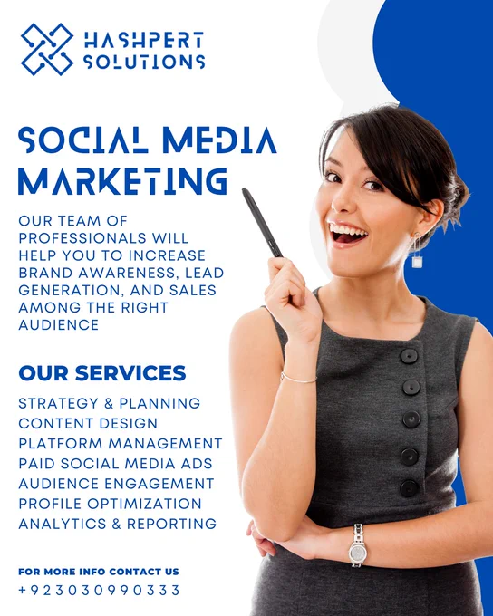 📈 Ready to Elevate Your Brand and Drive More Sales?

Let Hashpert Solutions help you capture the audience your business truly deserves. From building brand awareness to generating high-converting leads, we create strategies that turn clicks into customers.

✨ Your success is just one strategy away.

📂 Check out our portfolio:
🔗 Hashpertsolutions.com/portfolios
🔗 Behance.net/hashpertsolutions

📞 Let’s connect:
🌐 Website: Hashpertsolutions.com
✉️ Email: Info@hashpertsolutions.com
📱 Call:  92 303 0990333