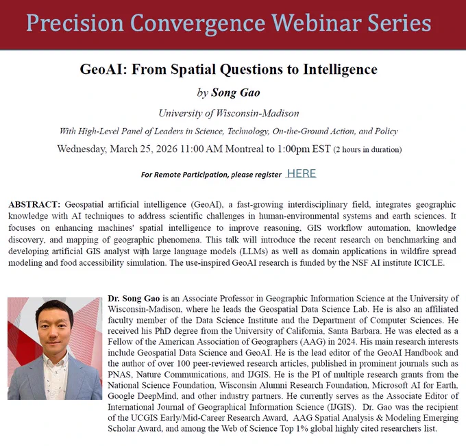 Flyer for March 25 webinar