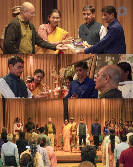 🇮🇳 Auroville Literature Festival 2025 | Special Plenary Session

The 2nd edition of the Auroville Literature Festival featured a distinguished Special Plenary Session at Unity Pavilion, graced by the Hon’ble Governor of Tamil Nadu, Sri R. N. Ravi ji as the Guest of Honour.

The session reflected on India’s civilizational depth, cultural continuity, and the role of literature in shaping national consciousness and collective progress.

✨ A moment of insight, dialogue, and vision — aligning with Auroville’s spirit of human unity and conscious evolution.


#Auroville
#AurovilleLitFest2025
#AurovilleFoundation
#SriAurobindo
#TheMother
#HumanUnity
#LiteratureFestival
#IndiaForSpiritualUnity