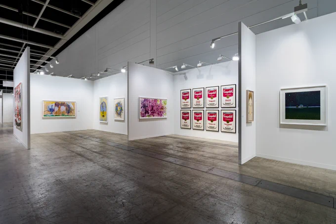 Installation image, Art Basel Hong Kong, Pace Prints, 2026.