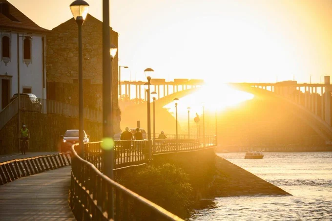 Porto at sunset