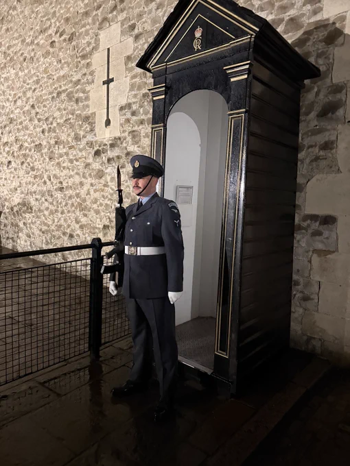 Member of the King’s Colour Squadron at The Tower of London