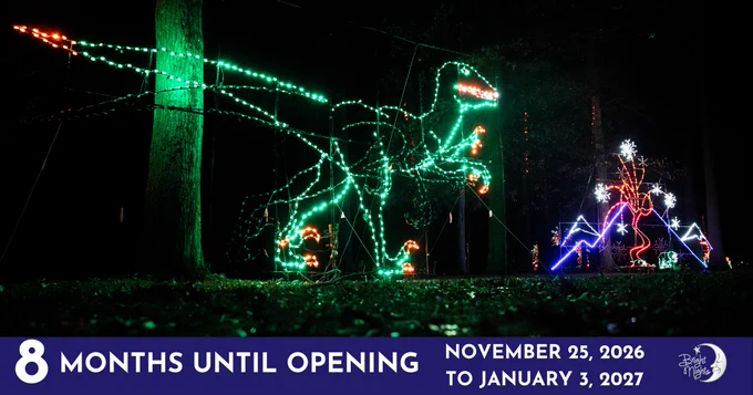 Bright Nights at Forest Park Jurassic World