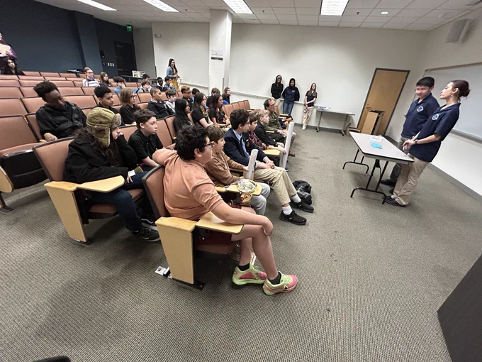 Presentations / Awards today at AACC Arnold Campus with Maryland MESA students from AACPS.
