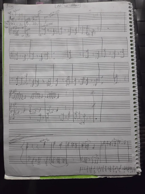 Paper sketch of my automaton theme from Helldivers 2. Please note though that I'm just having a bit of fun with this irony, I understand it's a complex issue…!