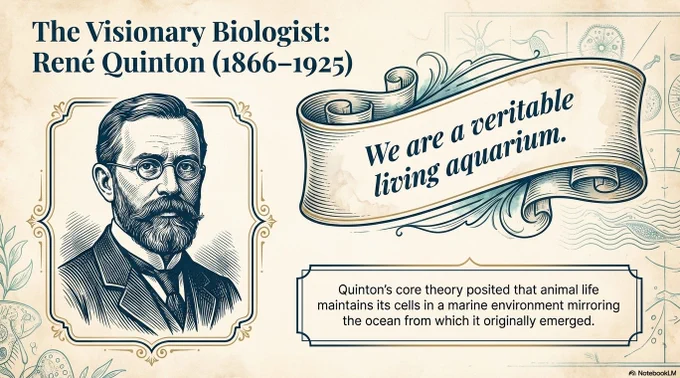 The Visionary Biologist René Quinton (1866-1925)
We are a veritable living aquarium)