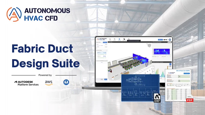 Built as an end-to-end platform, it unifies design, CFD validation, and manufacturing processes to eliminate inefficiencies, reduce rework, and significantly cut down cost and lead time. By bridging gaps across the entire lifecycle, it empowers fabric duct manufacturers to move faster with greater confidence and precision.