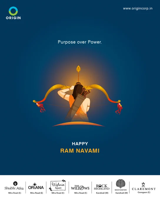 Origin Corp wishes you a Happy Ram Navami!