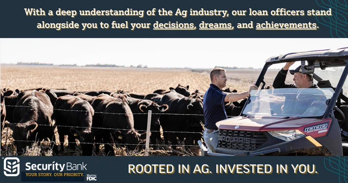 Security Bank is rooted in agriculture and invested in customers.