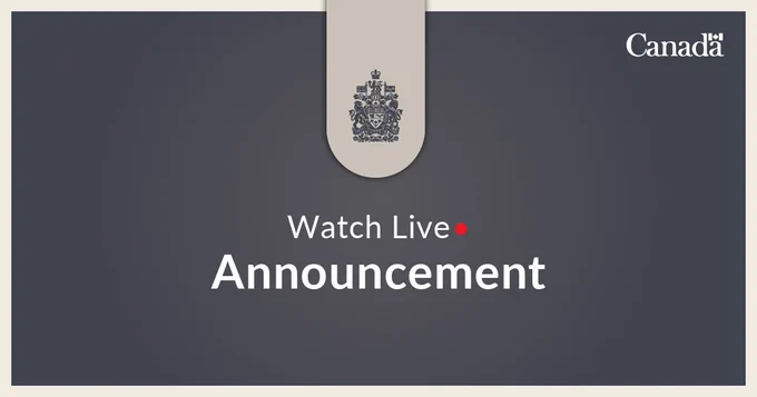 Text: Watch Live. Announcement. 