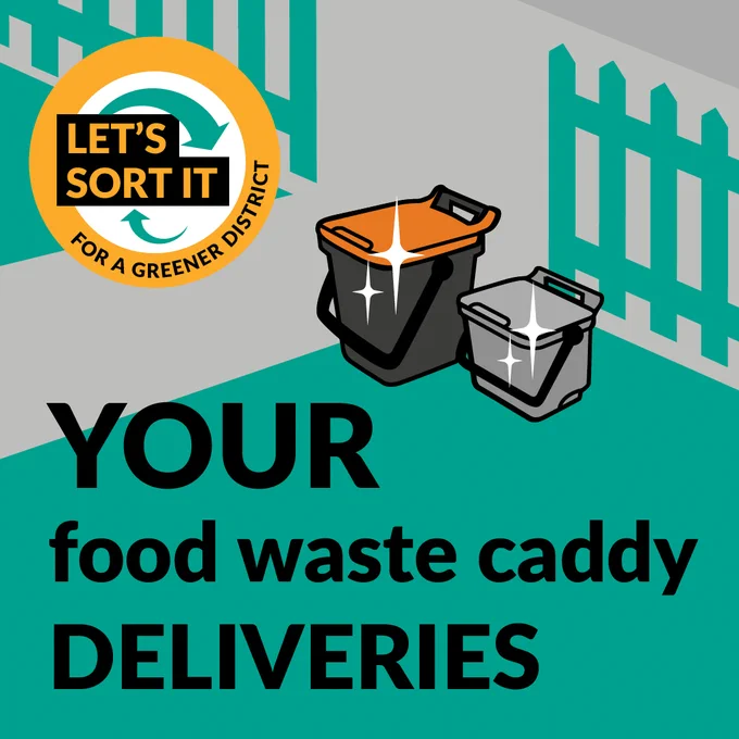 Your food waste caddy deliveries