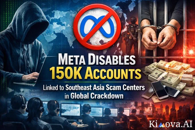 In March 2026, Meta announced a major escalation in its fight against transnational organized crime, disabling more than 150,000 accounts linked to "industrialized" scam centers in Southeast Asia. This enforcement action, conducted during the second "Joint Disruption Week" in Bangkok, was the result of a coordinated effort with law enforcement from 11 countries, including the FBI, the US Department of Justice Scam Center Strike Force, and the Royal Thai Police, the latter of which made 21 arrests during the surge. The operation targeted sophisticated "pig butchering" and "digital arrest" schemes that utilize "phone farms" and trafficked labor in fortified compounds across Cambodia, Myanmar, and Laos to defraud victims of billions of dollars. These criminal syndicates employ advanced money laundering techniques, such as "spraying" and "funneling" cryptocurrency across thousands of unhosted wallets to obscure the source of stolen funds, with some operations estimated to generate upwards.