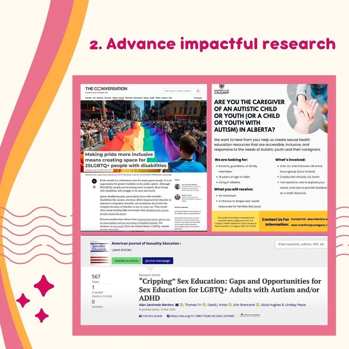 Why donate reason 2: advance impactful research, with example images from the lab