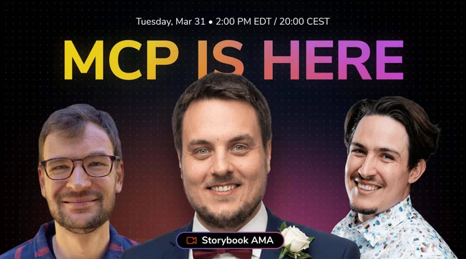 storybook mcp ama webinar