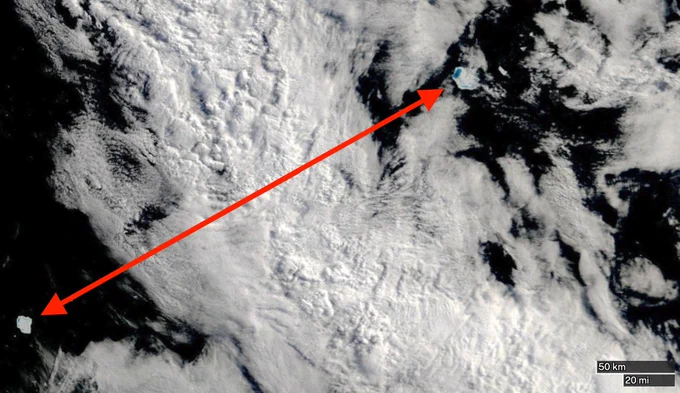 Image by Nasa/Terra/Modis 26/3/2026