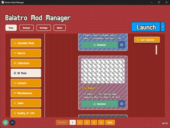 Balatro mod manager