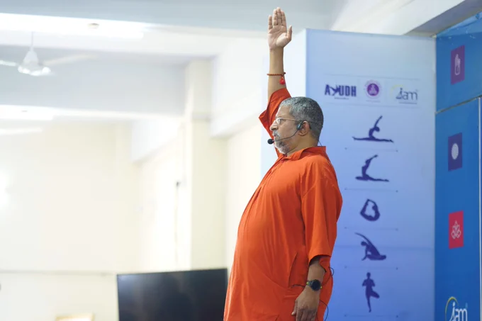 all-campus Integrated Amrita Meditation (IAM) Faculty Training Program was successfully conducted at our Amritapuri Campus from March 31 to April 2, 2026, bringing together 125 faculty members from across all campuses.