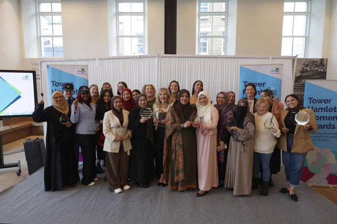 Group image of the winners from this year's TH Women's Awards