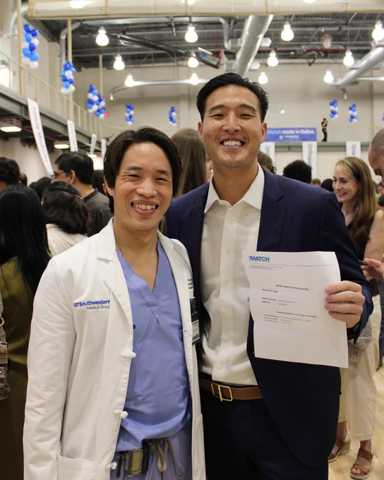 David Pham, MD and Matthew Oh, our new resident