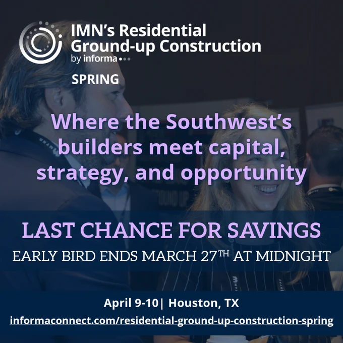 Residential Ground-Up Construction Spring