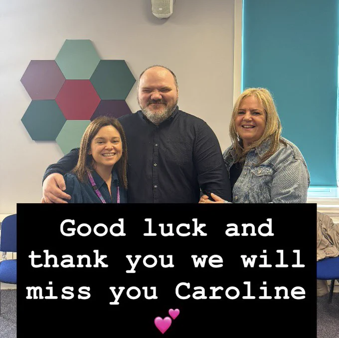 Caroline Involvement Lead  with Alex and Lou