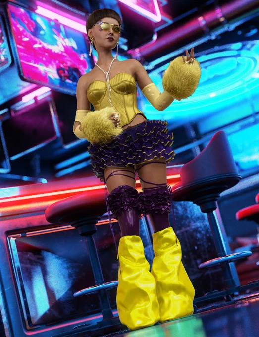 Step into elegance with the dForce Arcadia Outfit for Genesis 9. Daz 3D 
https://www.daz3d.com/dforce-arcadia-outfit-for-genesis-9
This versatile ensemble combines a beautifully sculpted corset with a dForce skirt, giving you the perfect balance of structure and flowing realism.
Designed with multiple adjustment morphs, the Arcadia Outfit adapts seamlessly to your character’s shape and pose.
With 10 material presets and 20 additional shaders, you’ll have endless color combinations and creative options to style your look – from gothic drama to ethereal pastels.
Bring your Genesis 9 renders to life with a flexible wardrobe piece.
 #Nelmi3D #DigitalFashion #Daz3D #Nelmi #MarvelousDesigner #CGIArt #3DArtist #3DClothing #genesis9 #DAZStudio #MadeWithDaz #CGI