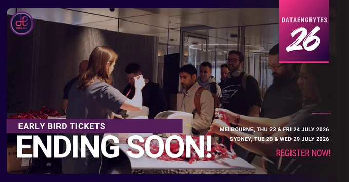 Early bird tickets are closing at the end of March. If you'd like to save $100 off a full priced ticket, then book in yours today.