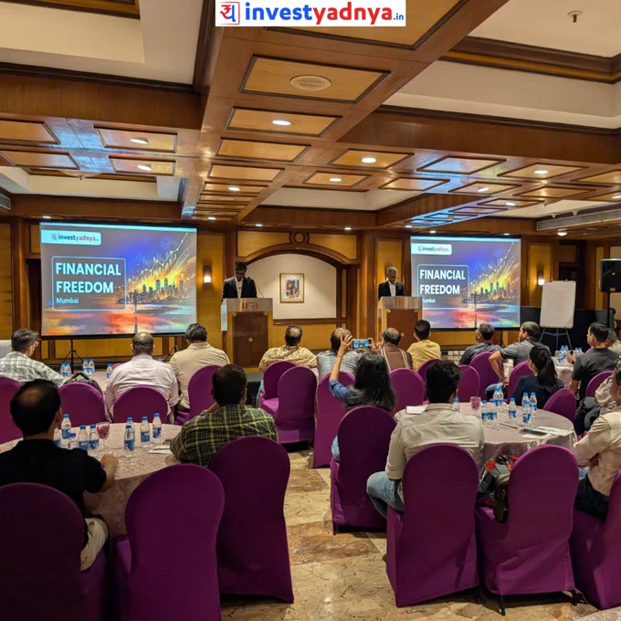 House full in Mumbai, the energy was even fuller! 🎉

Today’s Mumbai Financial Freedom Workshop was a massive success with a house-full crowd. It was incredible to see so many investors dedicated to turning "financial goals" into "financial reality" on a weekend.

We talked about freedom—the ability to live life on your own terms. A huge thank you to every participant for your insightful questions and high energy. You made the session truly interactive and productive that says Mumbai, you were amazing!

📞  91 9730601468
🌐 InvestYadnya.in | InvestYadnya.in