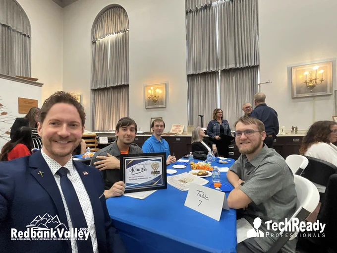 🏆💻 TechReady Professionals voted Best Electronics & Computer Business in the Tri-County via the Leader-Vindicator Reader’s Choice Awards! 📞 814.275.6714 🌐 TechReadyPro.com/contact #SupportLocal #ClarionCounty #ArmstrongCounty #JeffersonCounty