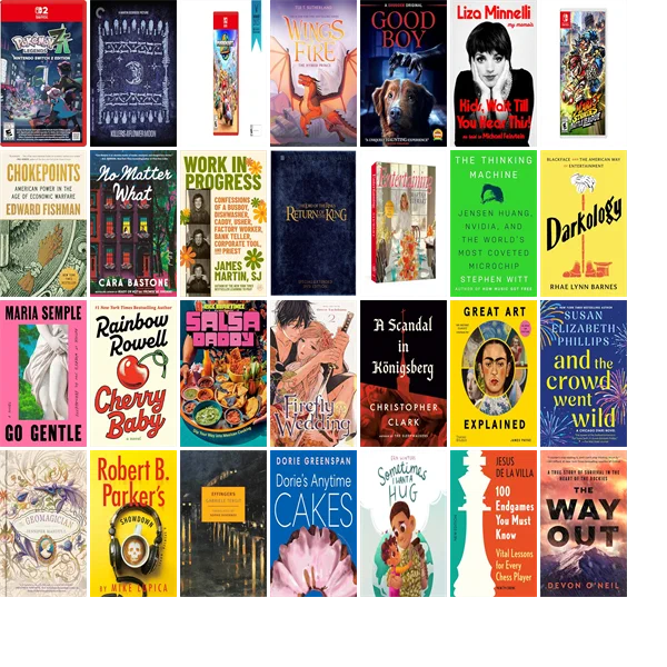 See what's new from your library