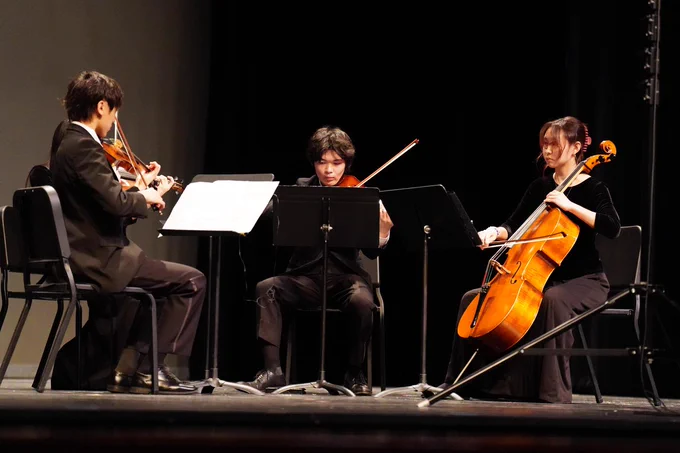 An ensemble from Katy Jordan High School at the 2026 UIL State Chamber Music Festival.