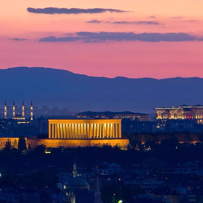 Ankara cityscape - stock photo