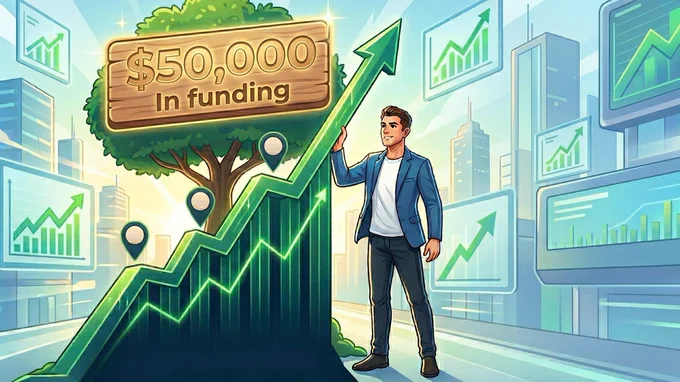 GET FUNDED UP TO 50,000 USDT