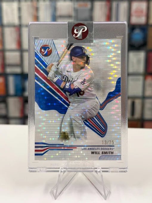 2024 Topps Pristine card
Will Smith, Los Angeles Dodgers (13/75)