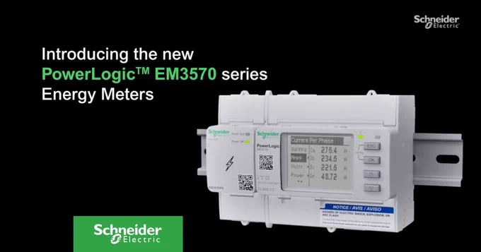 Der digitale Energiez\u00E4hler \u201EPowerLogic\u2122 EM3570\u201D 