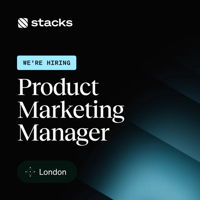 Stacks is hiring our first product marketing manager.