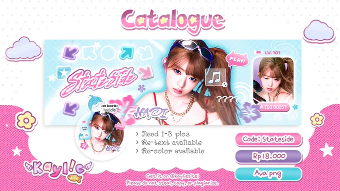 Layout model Rei ufs 17k

╭ 𖹭𝅄 Code: Stateside 🐬
🪙 Optip special price Rp17.000
🩷 Get ava png, free re-text
💳 Payment QRIS
💌 Don't forget to @kayliesite after DM!