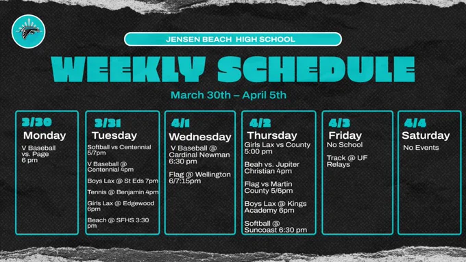 This week at The Beach!