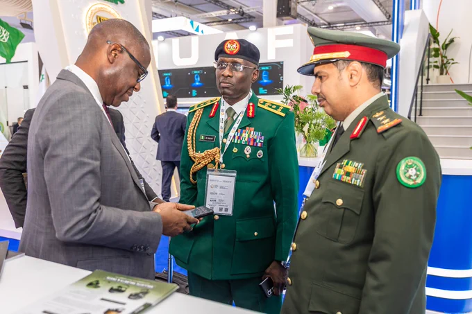 WMO Gadgets at World Defense Show 2026

We were honoured to represent Nigeria at the World Defense Show in Dubai, engaging with senior military delegations and top defence industry leaders from around the globe.

Our team showcased high-performance protective solutions designed for safety, resilience, and operational readiness:
* Ballistic vests & helmets
* PPEs & PFDs
* Reflective jackets & coveralls

Global collaboration and innovation are key to meeting evolving security challenges.
#NationalSecurity #DefenseTechnology #AfricaSecurity #SecureNigeria #BallisticProtection #PPE #Bulletproofvest #bulletproofhelmet