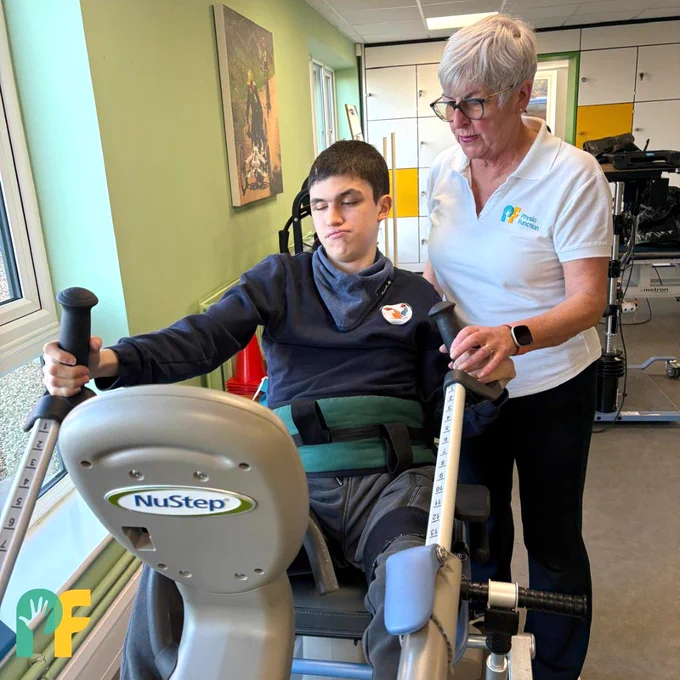 Physiofunction neuro rehabilitation brain injury awareness stroke recovery nustep recumbent cross trainer adaptive equipment