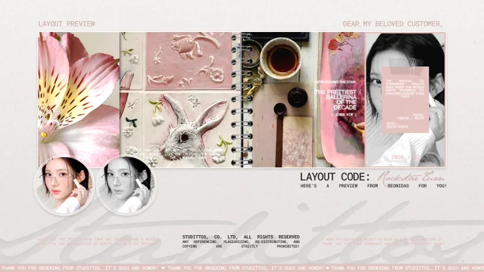 LAYOUT NAME: ROCKSTAR TURN.
MODEL: JIWOO KIM.

DISPLAYED LAYOUT IS AVAILABLE TO TAKE NOW.
9k for EACH, FREE RE-TEXT.
DM TO CLAIM.