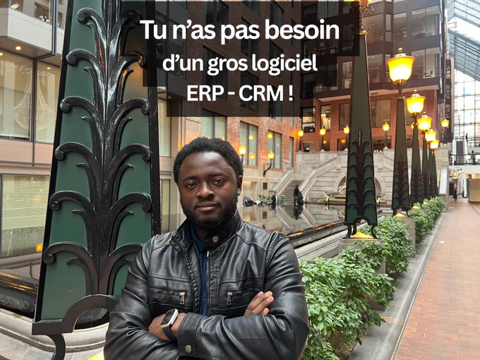 On vous vend des logiciels à des milliers de dollars…
dont vous n’avez probablement pas besoin.

Parfois, j’oublie de le préciser :
Je suis aussi architecte Salesforce.

J’ai travaillé sur des CRM et ERP utilisés par de grandes entreprises.

Et s’il y a une chose dont je suis sûr aujourd’hui, c’est celle-ci :

La majorité des entreprises achètent des outils beaucoup trop complexes pour leurs vrais besoins.

Ces outils sont puissants.
Ils font exactement ce pour quoi ils ont été créés.

Mais ils viennent avec :
- de la complexité
- des coûts élevés
- des implémentations longues, rigides et parfois interminables

Et dans beaucoup de cas, le besoin réel est beaucoup plus simple :
1. Structurer ses opérations
2. Suivre ses activités
3. Automatiser intelligemment
4. Garder le contrôle

Pas implémenter une usine à gaz.

Aujourd’hui, avec l’IA, on peut faire mieux :
- plus simple
- plus rapide
- plus aligné avec la réalité terrain

C’est exactement ce que j’observe sur le terrain, et ce qui m