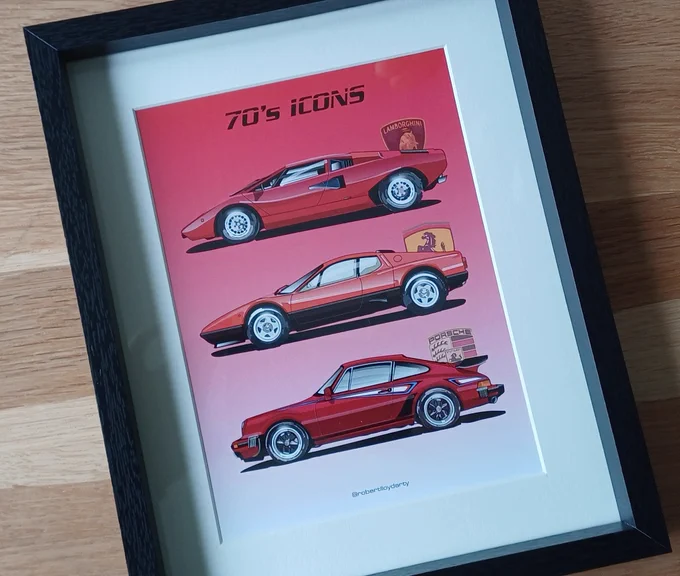 Lamborghini, Ferrari, Porsche