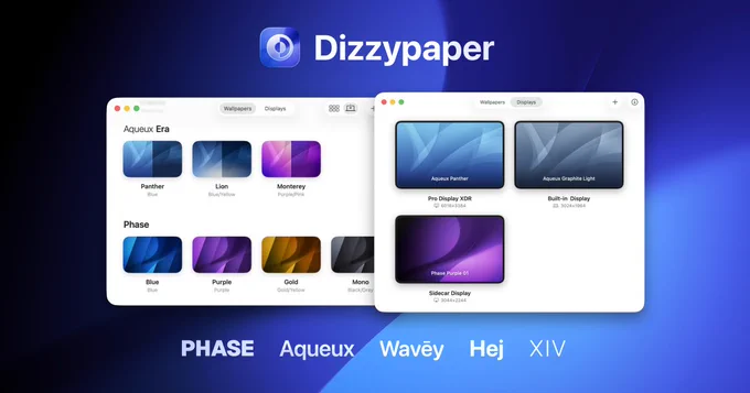 macOS Tahoe app for downloading and installing wallpapers