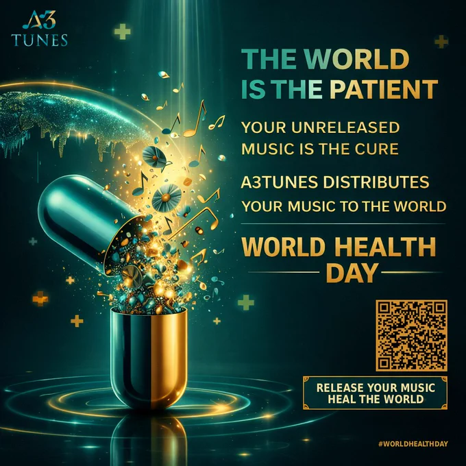A3Tunes-DIY-Music-Distribution-World-Health-Day-Musical-Cure-Capsule
