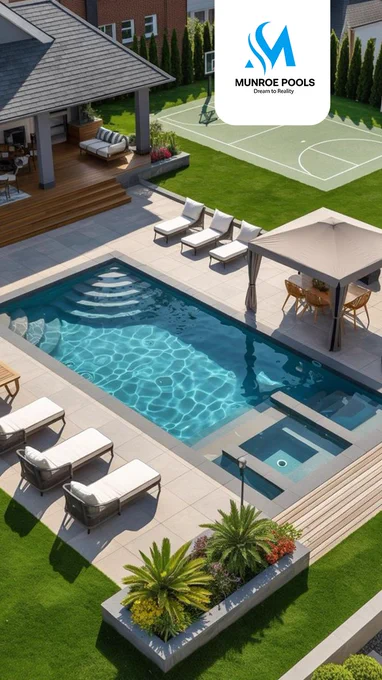 Why settle for a standard backyard when you can own a masterpiece?💦 At Munroe Pools, we specialize in high-end pool construction and landscape design that turns your home into a five-star resort.

Let’s build your legacy today.
📞 Call us: 0774 621352
📍 Main Office: Ntinda, Kampala-Uganda

#MunroePools  #PoolConstruction #PoolDesign #LandscapeArchitecture 