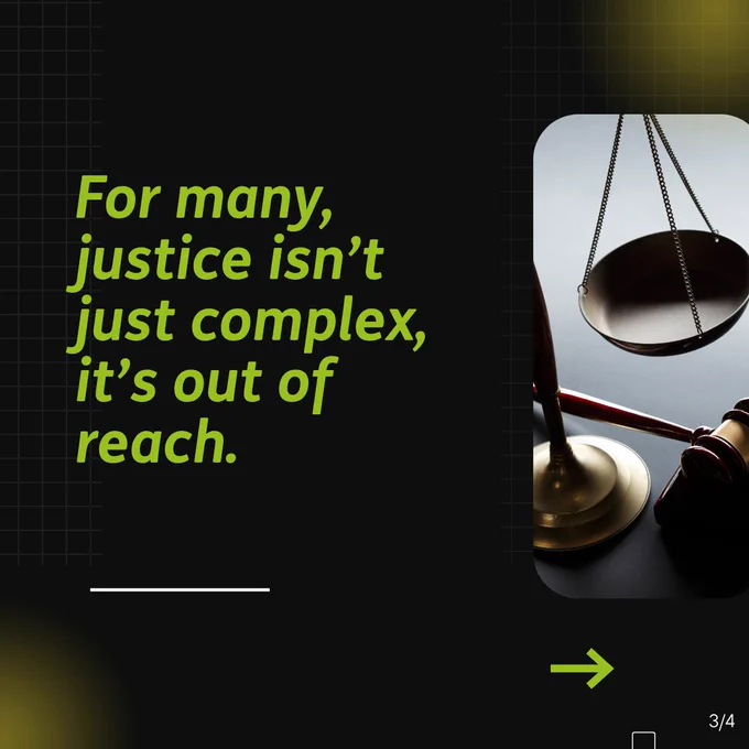 For many, justice isn’t just complex, it’s out of reach.
